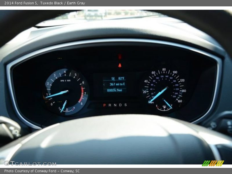 Tuxedo Black / Earth Gray 2014 Ford Fusion S