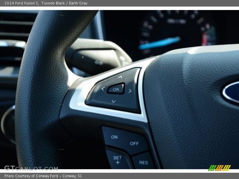 Tuxedo Black / Earth Gray 2014 Ford Fusion S