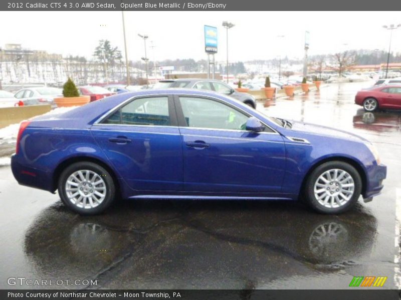 Opulent Blue Metallic / Ebony/Ebony 2012 Cadillac CTS 4 3.0 AWD Sedan