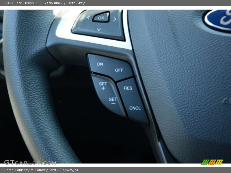 Tuxedo Black / Earth Gray 2014 Ford Fusion S