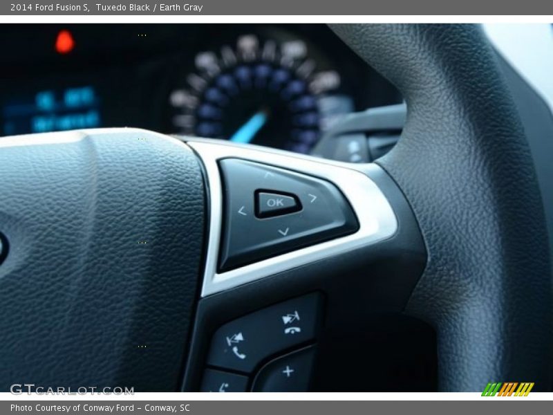 Tuxedo Black / Earth Gray 2014 Ford Fusion S