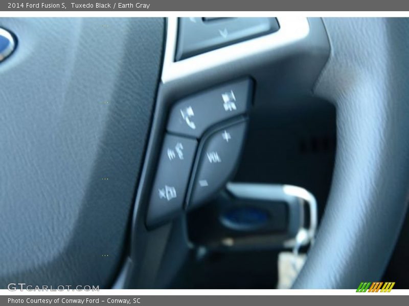 Tuxedo Black / Earth Gray 2014 Ford Fusion S
