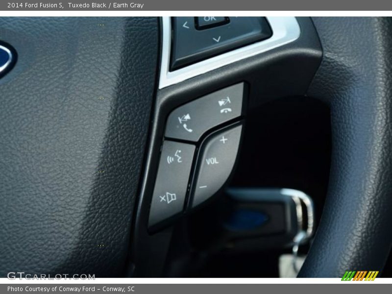 Tuxedo Black / Earth Gray 2014 Ford Fusion S
