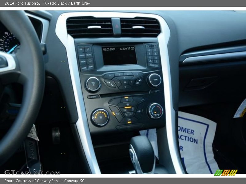 Tuxedo Black / Earth Gray 2014 Ford Fusion S
