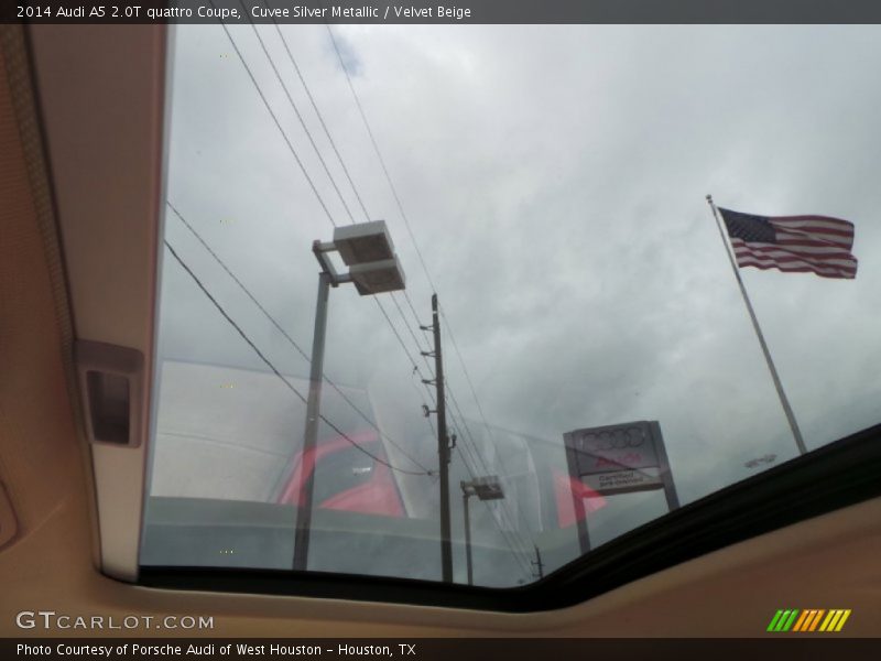 Cuvee Silver Metallic / Velvet Beige 2014 Audi A5 2.0T quattro Coupe