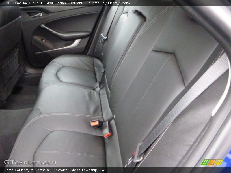Opulent Blue Metallic / Ebony/Ebony 2012 Cadillac CTS 4 3.0 AWD Sedan