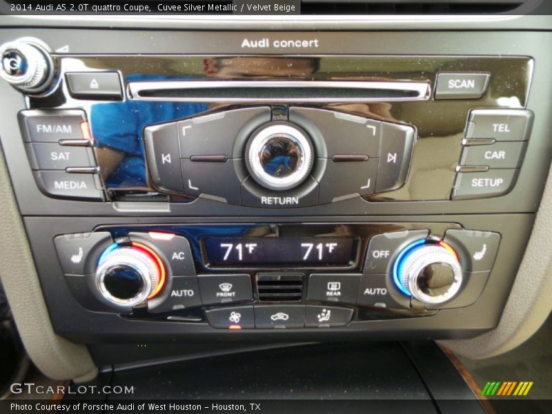 Cuvee Silver Metallic / Velvet Beige 2014 Audi A5 2.0T quattro Coupe