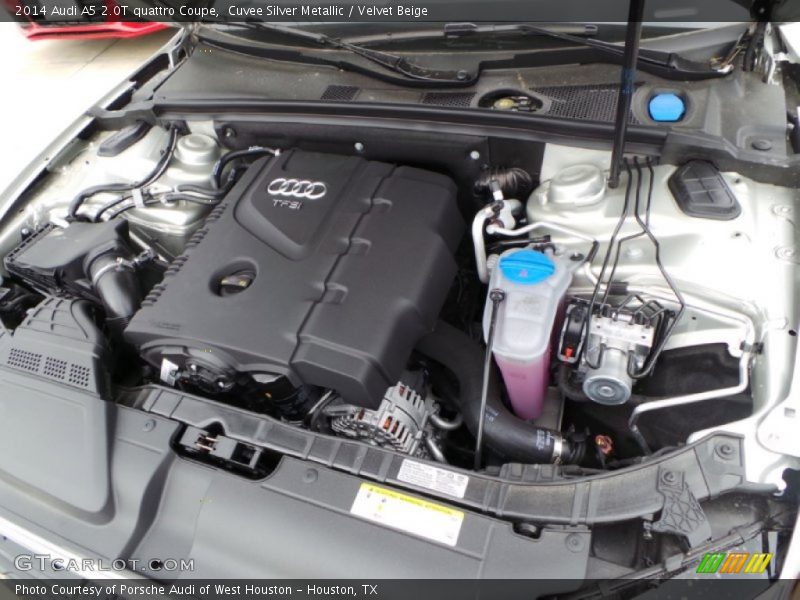 Cuvee Silver Metallic / Velvet Beige 2014 Audi A5 2.0T quattro Coupe
