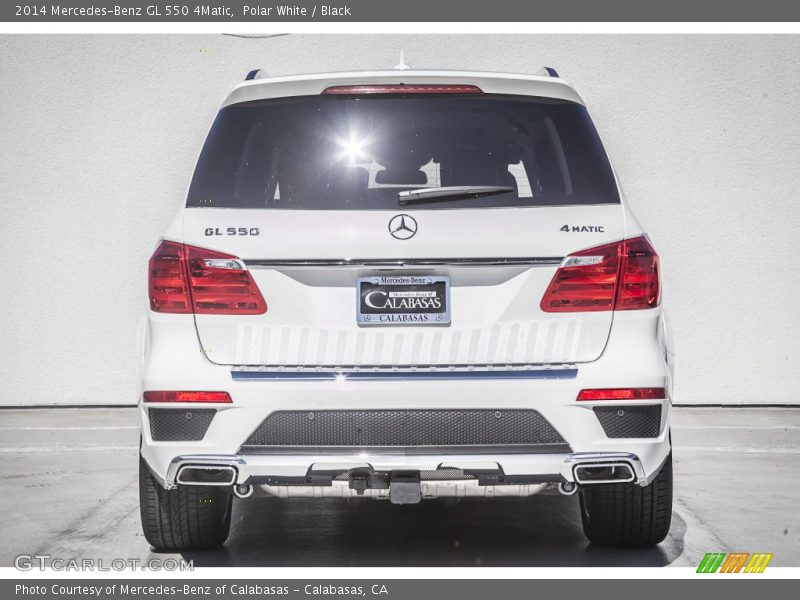 Polar White / Black 2014 Mercedes-Benz GL 550 4Matic