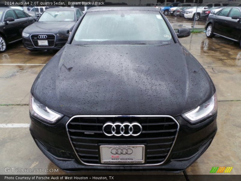 Brilliant Black / Black 2014 Audi A4 2.0T quattro Sedan