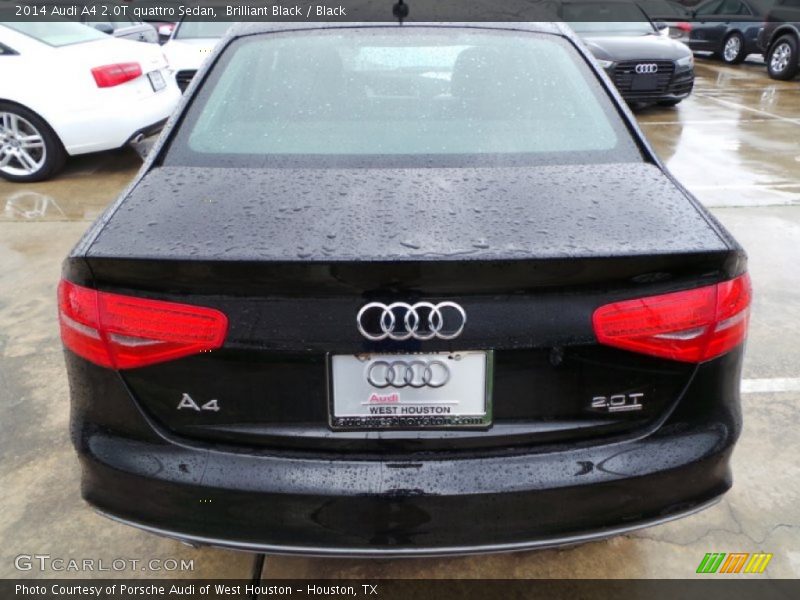 Brilliant Black / Black 2014 Audi A4 2.0T quattro Sedan