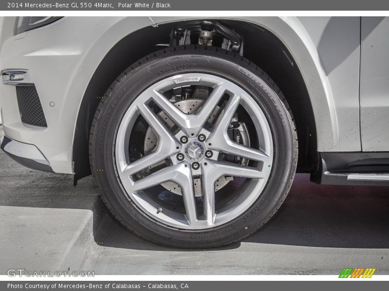 Polar White / Black 2014 Mercedes-Benz GL 550 4Matic
