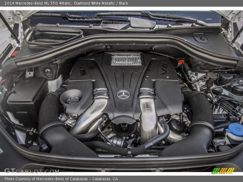  2014 ML 550 4Matic Engine - 4.6 Liter Twin-Turbocharged DOHC 32-Valve VVT V8