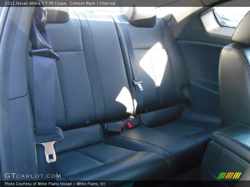 Crimson Black / Charcoal 2011 Nissan Altima 3.5 SR Coupe