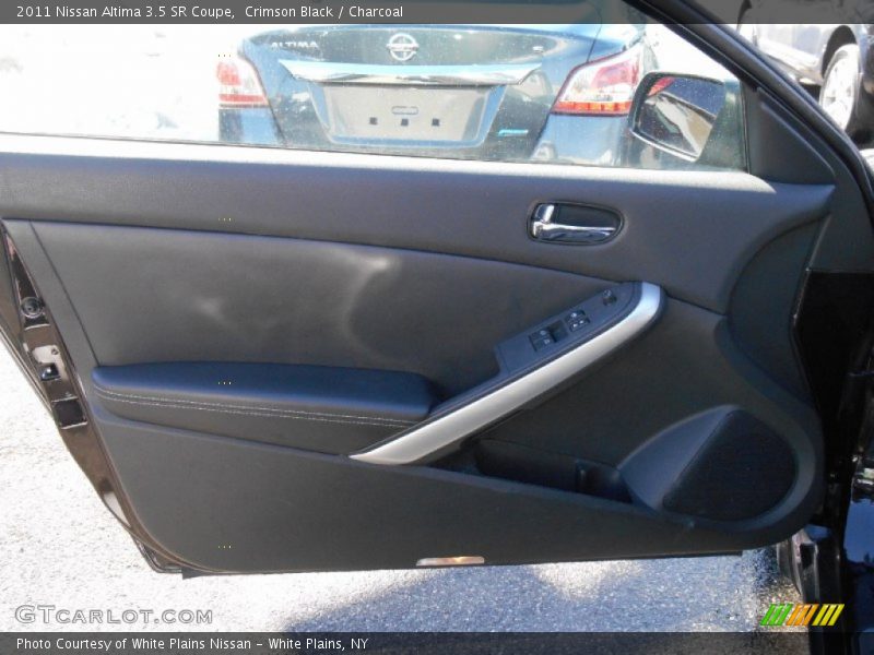 Crimson Black / Charcoal 2011 Nissan Altima 3.5 SR Coupe