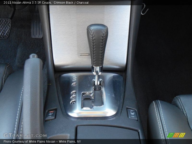 Crimson Black / Charcoal 2011 Nissan Altima 3.5 SR Coupe