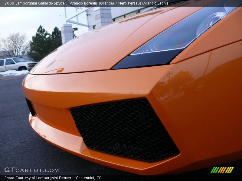 Arancio Borealis (Orange) / Nero Perseus/Arancio Leonis 2008 Lamborghini Gallardo Spyder
