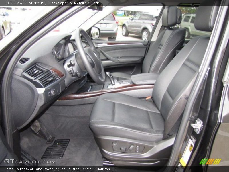 Black Sapphire Metallic / Black 2012 BMW X5 xDrive35i