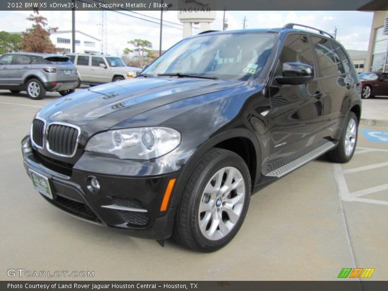 Black Sapphire Metallic / Black 2012 BMW X5 xDrive35i