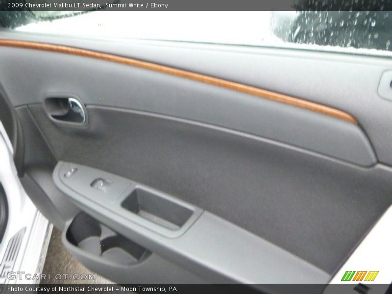 Summit White / Ebony 2009 Chevrolet Malibu LT Sedan