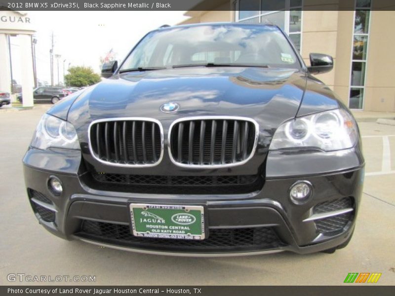 Black Sapphire Metallic / Black 2012 BMW X5 xDrive35i