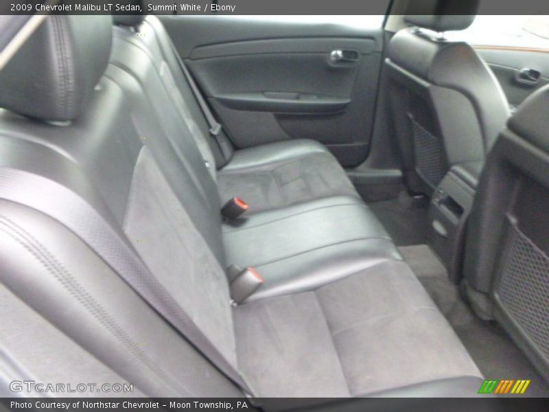 Summit White / Ebony 2009 Chevrolet Malibu LT Sedan