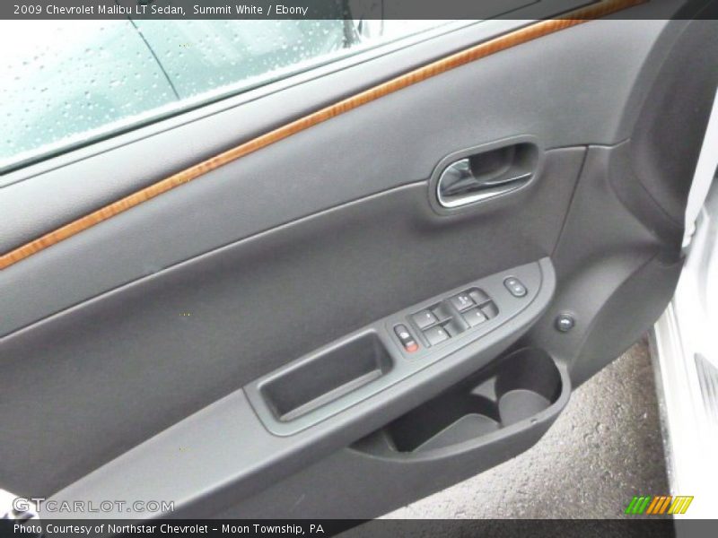 Summit White / Ebony 2009 Chevrolet Malibu LT Sedan