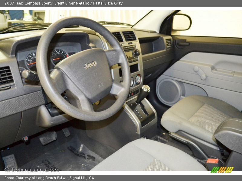 Pastel Slate Gray Interior - 2007 Compass Sport 