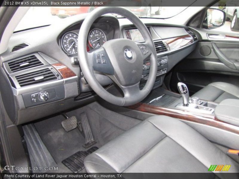 Black Sapphire Metallic / Black 2012 BMW X5 xDrive35i