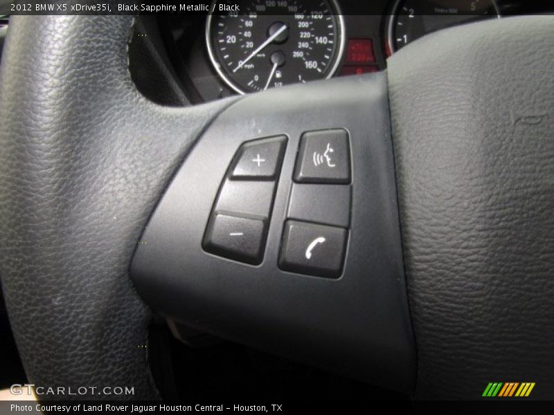 Black Sapphire Metallic / Black 2012 BMW X5 xDrive35i