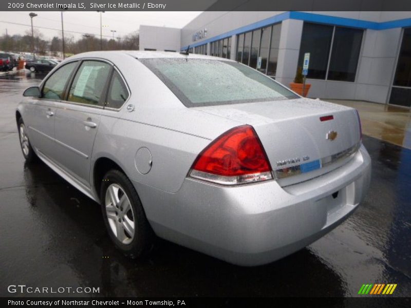 Silver Ice Metallic / Ebony 2009 Chevrolet Impala LS
