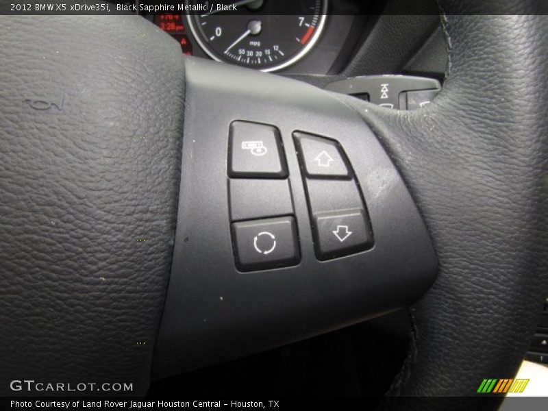 Black Sapphire Metallic / Black 2012 BMW X5 xDrive35i
