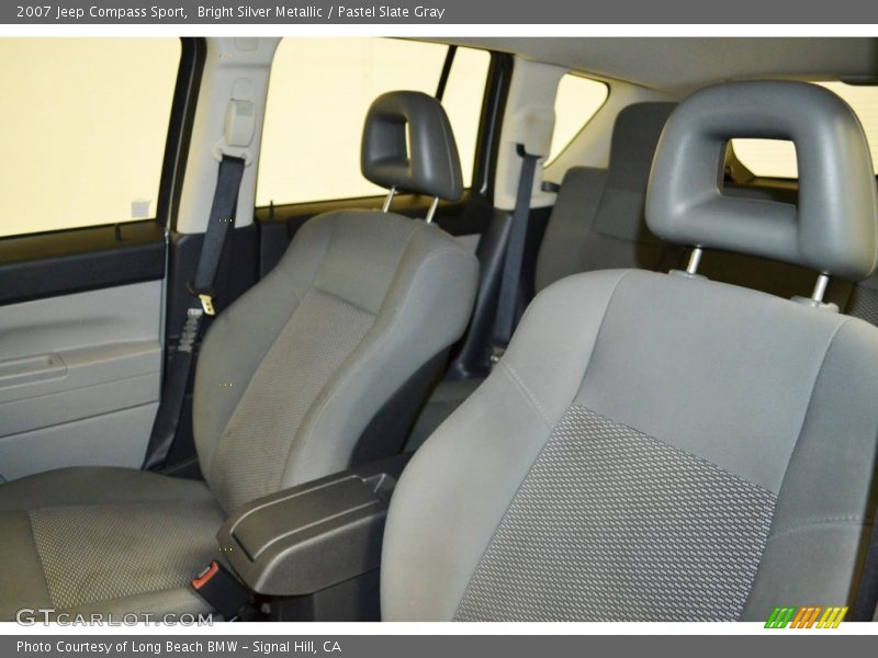 Bright Silver Metallic / Pastel Slate Gray 2007 Jeep Compass Sport