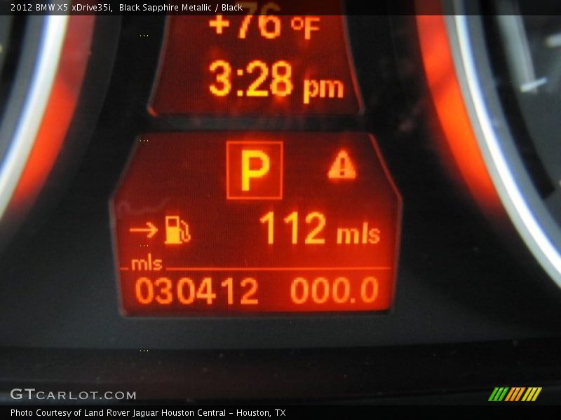 Black Sapphire Metallic / Black 2012 BMW X5 xDrive35i