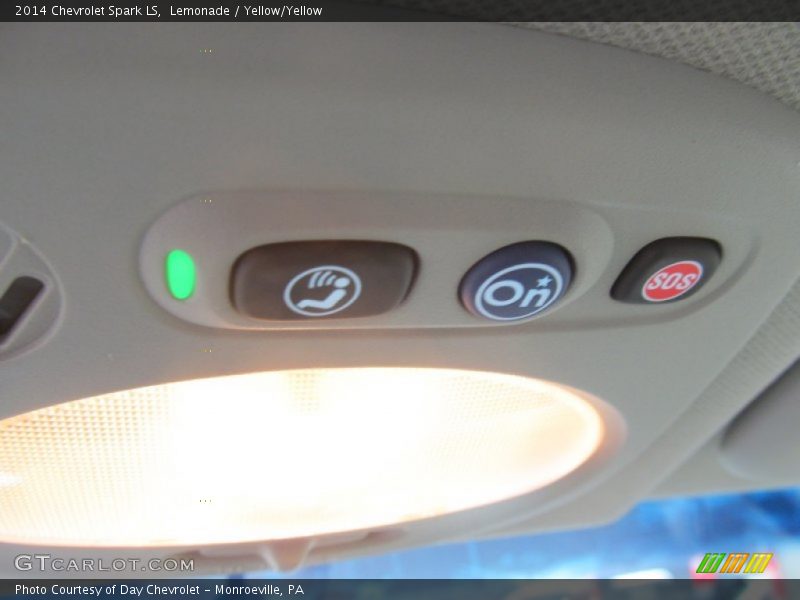 Lemonade / Yellow/Yellow 2014 Chevrolet Spark LS