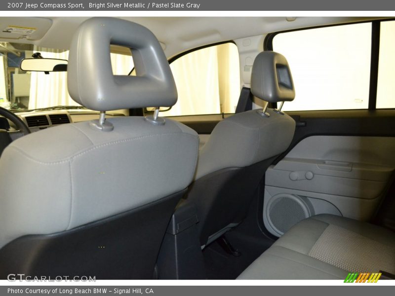 Bright Silver Metallic / Pastel Slate Gray 2007 Jeep Compass Sport