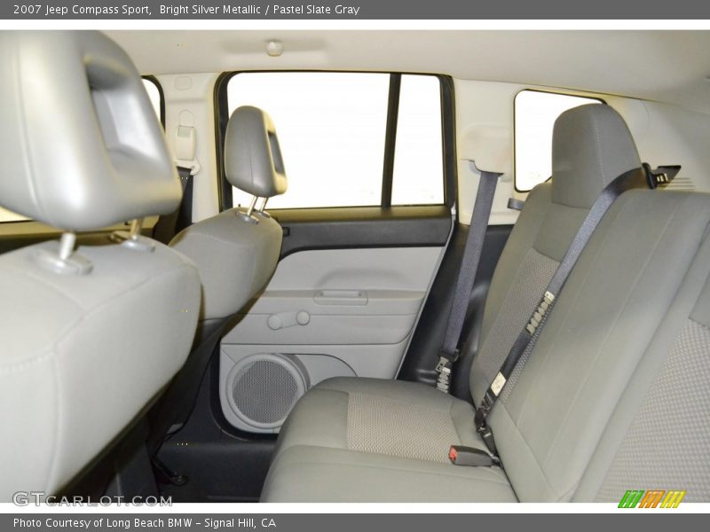 Bright Silver Metallic / Pastel Slate Gray 2007 Jeep Compass Sport