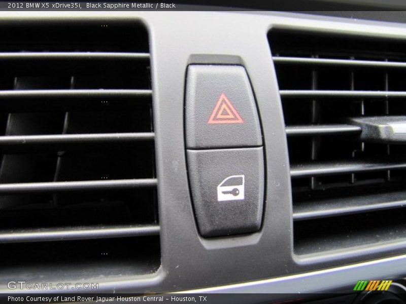 Black Sapphire Metallic / Black 2012 BMW X5 xDrive35i