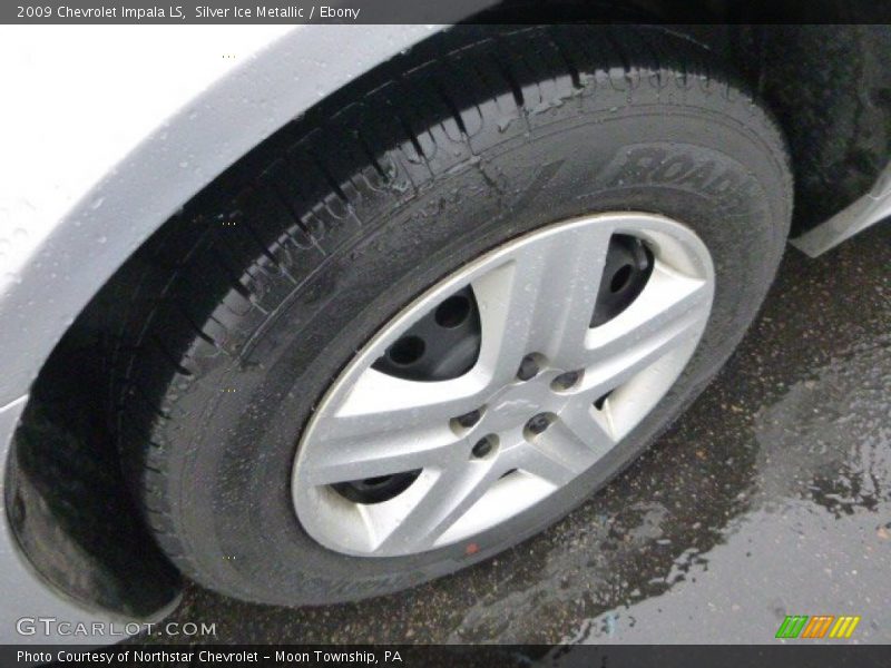 Silver Ice Metallic / Ebony 2009 Chevrolet Impala LS