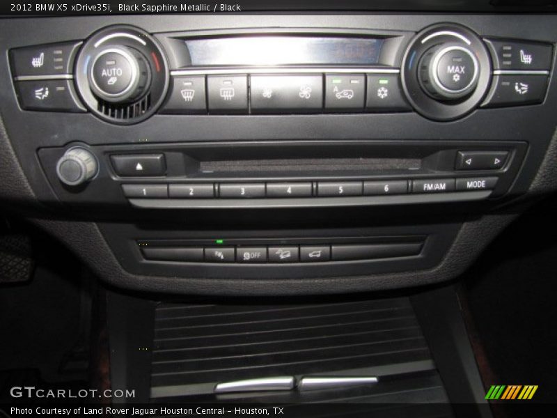 Black Sapphire Metallic / Black 2012 BMW X5 xDrive35i