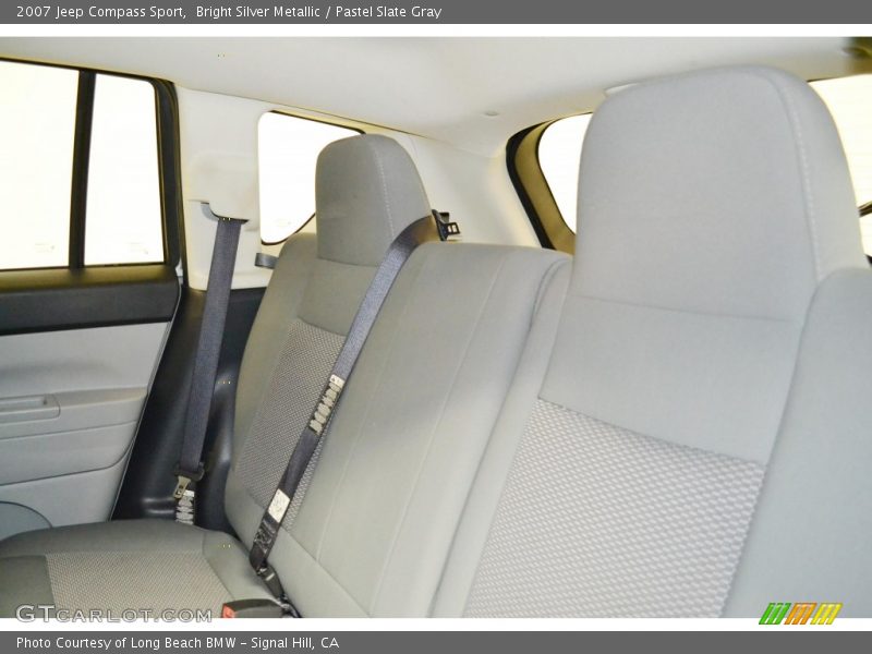 Bright Silver Metallic / Pastel Slate Gray 2007 Jeep Compass Sport