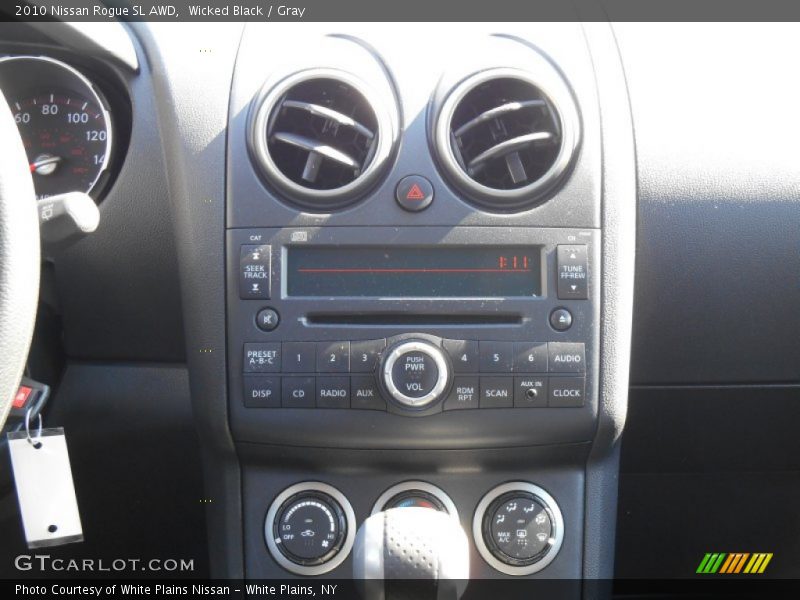 Wicked Black / Gray 2010 Nissan Rogue SL AWD