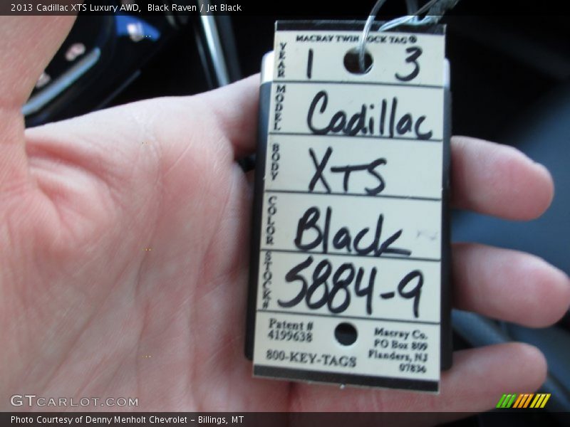 Black Raven / Jet Black 2013 Cadillac XTS Luxury AWD