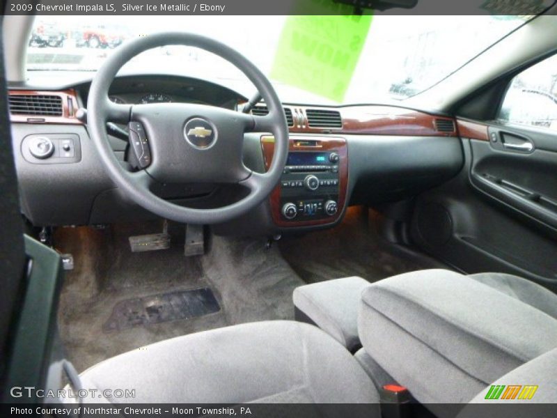 Silver Ice Metallic / Ebony 2009 Chevrolet Impala LS