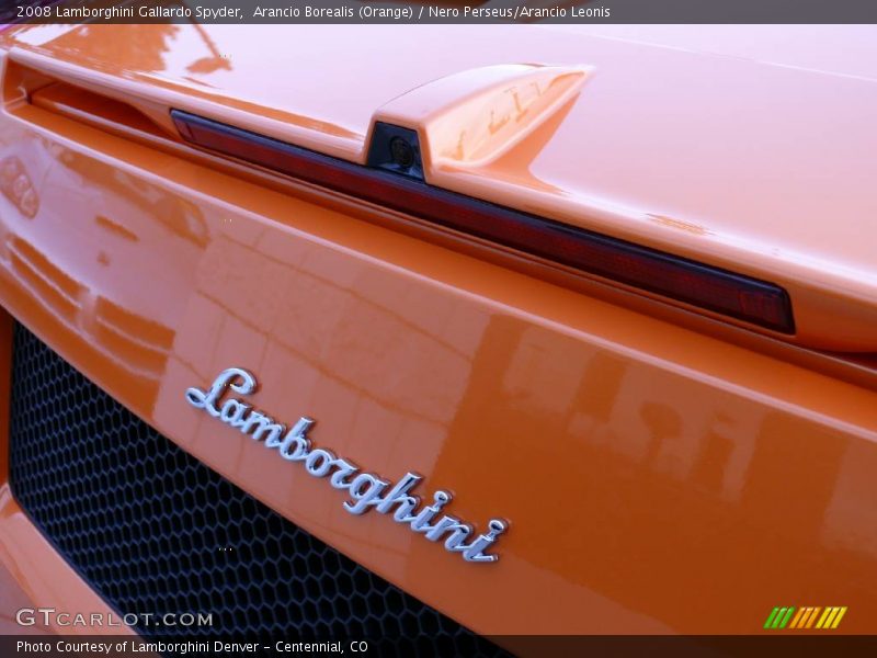 Arancio Borealis (Orange) / Nero Perseus/Arancio Leonis 2008 Lamborghini Gallardo Spyder