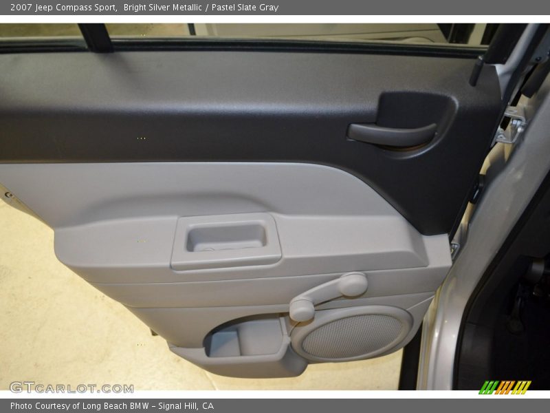 Bright Silver Metallic / Pastel Slate Gray 2007 Jeep Compass Sport