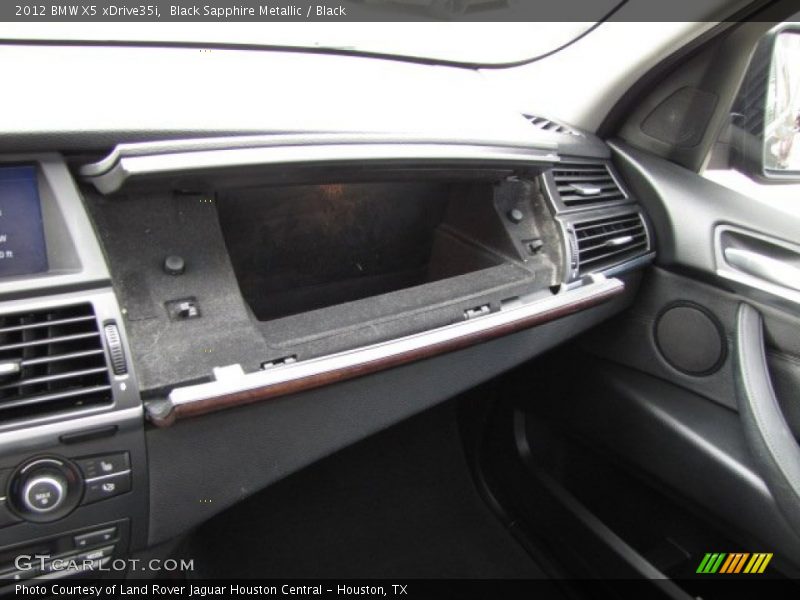Black Sapphire Metallic / Black 2012 BMW X5 xDrive35i
