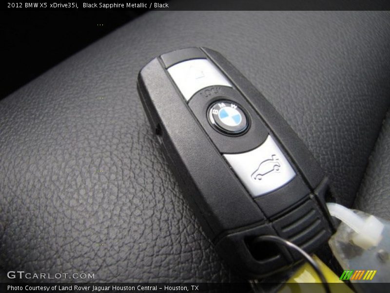 Black Sapphire Metallic / Black 2012 BMW X5 xDrive35i