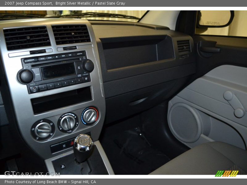 Bright Silver Metallic / Pastel Slate Gray 2007 Jeep Compass Sport