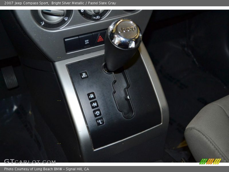 Bright Silver Metallic / Pastel Slate Gray 2007 Jeep Compass Sport